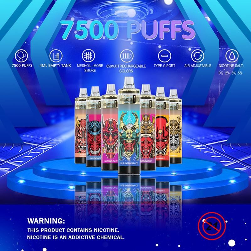 RandM DAZZLE 7500 electroic cigarette disposable vape