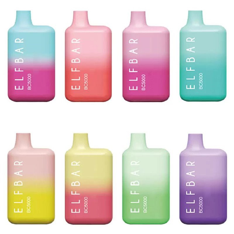 elfbar bc 5000 puffs electroic cigarette disposable vape 1