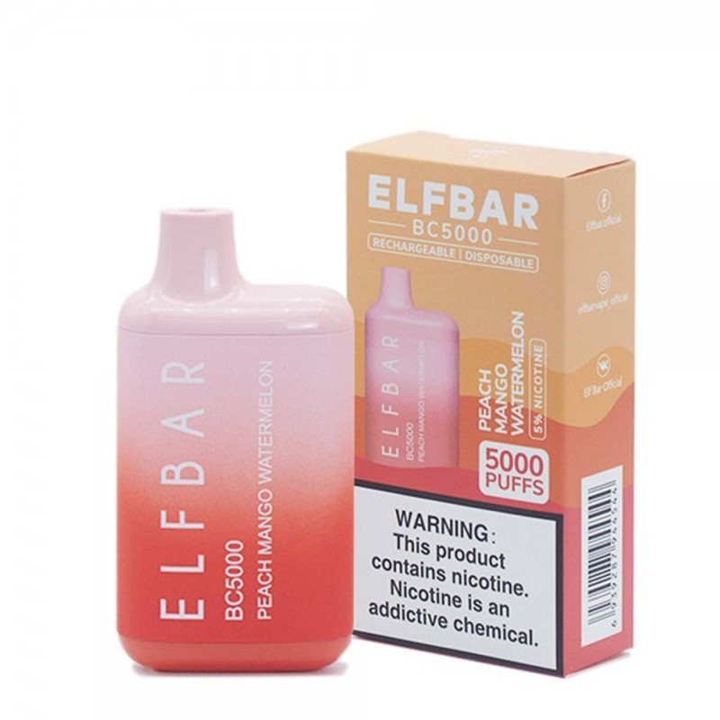 elfbar bc 5000 puffs electroic cigarette disposable vape 2