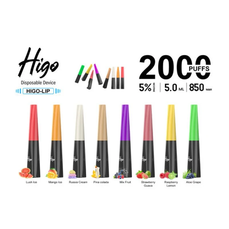 Higo Lip 2000 Jednorazowy Vape