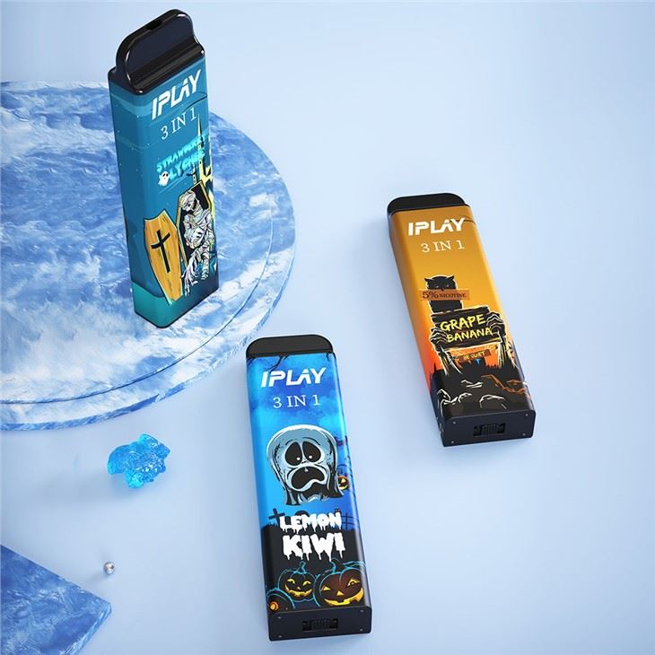 IPLAY 3 IN 1 3000 Puffy Jednorazowe kapsułki Vape
