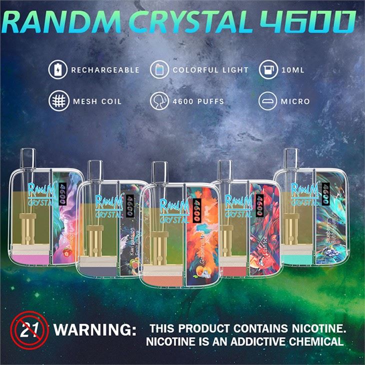 Jednorazowy elektroniczny papieros Randm Crystal 4600