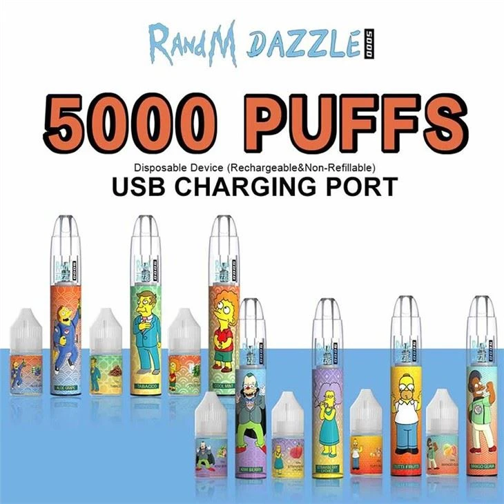 Randm dazzle 5000puffs