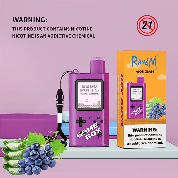 Randm Game Box 5200 Vapes