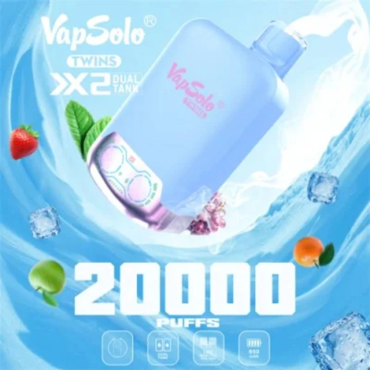 VapSolo Twins 20000 Puffs