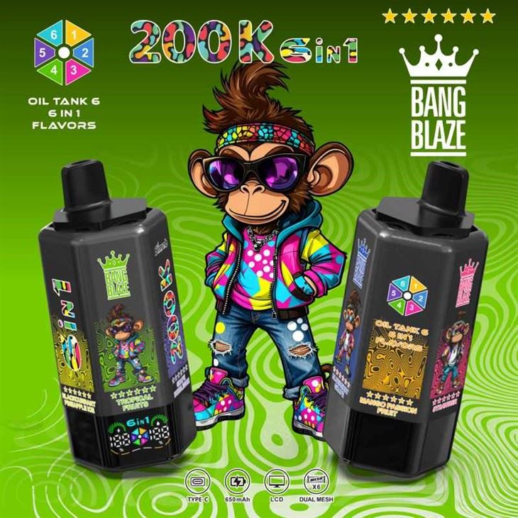 BANG BLAZE 200K 6w1