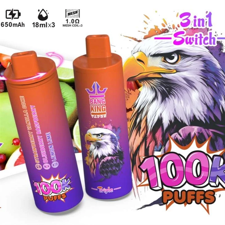BANG KING VAPEN POTRÓJNY 100K