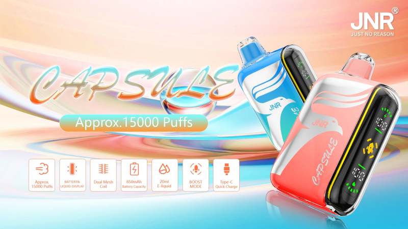 The-Latest-Jnr-Capsule-15000puff-Disposable-E-Cigarette-Case-Stick-Double-Mesh-Coil-E-Cigarette-Liquid-20ml-Customized-Wholesale-I-Vape-Hookah-20-Flavors The-Latest-Jnr-Capsule-15000puff-Disposable-E-Cigarette-Case-Stick-Double-Mesh-Coil-E-Cigarette-Liquid-20ml-Customized-Wholesale-I-Vape-Hookah-20-Flavors