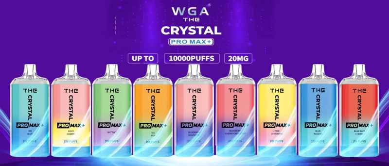 WGA The Crystal Pro Max 10K PUFFS 9 WGA The Crystal Pro Max 10K PUFFS 9