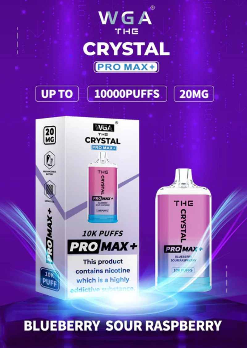 the-crystal-pro-max-10000-disposable-vape-puff-pod-box-of-10-blueberry-sour-raspberry-cloudkings-WGA The Crystal Pro Max 10K PUFFS the-crystal-pro-max-10000-disposable-vape-puff-pod-box-of-10-blueberry-sour-raspberry-cloudkings-WGA The Crystal Pro Max 10K PUFFS
