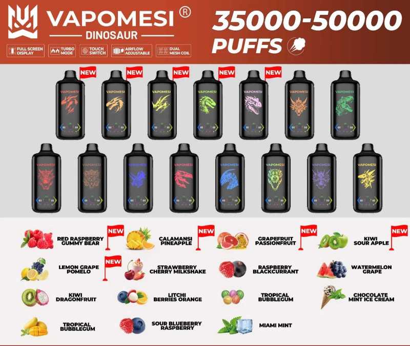 VAPOMESI DINOSAUR 50000 10