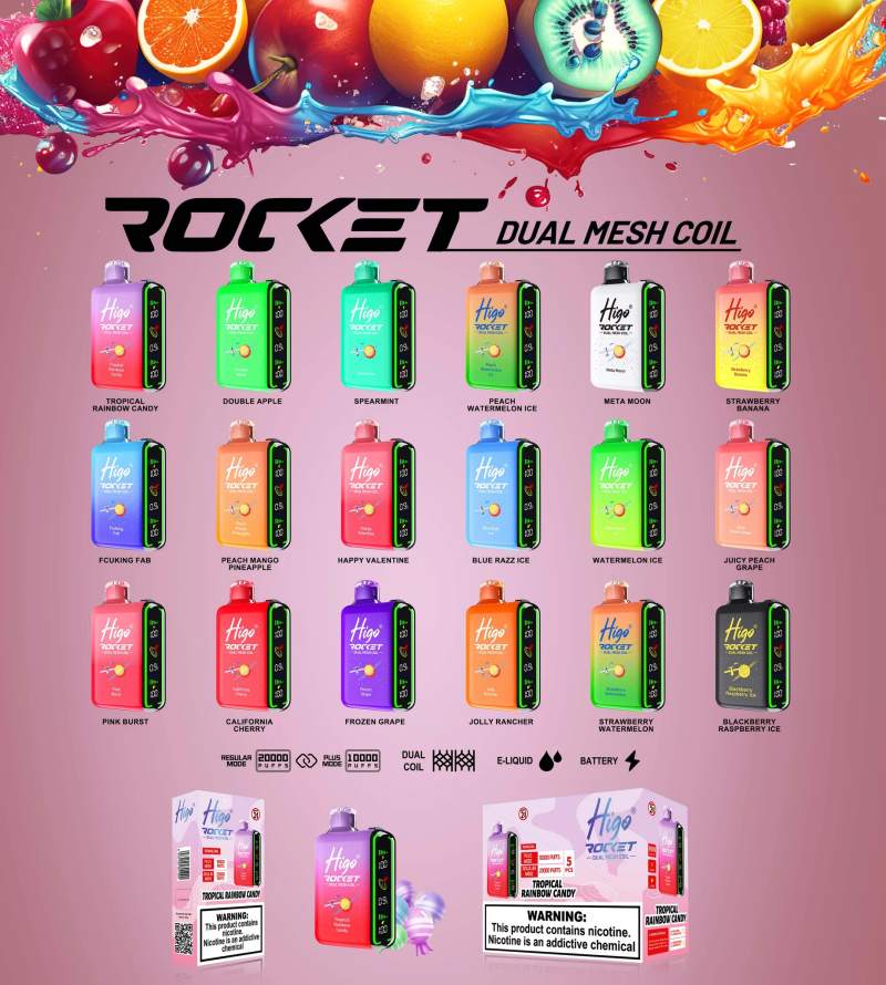 Higo Rocket 20000 taste Higo Rocket 20000 taste