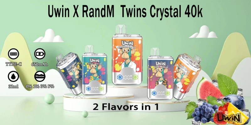 Uwin twins 40K 2 flavors in 1 Uwin twins 40K 2 flavors in 1