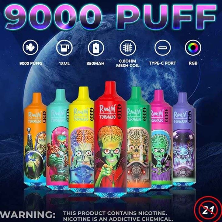 Randm Tornado 9000 Puffs Jednorazowy Vape