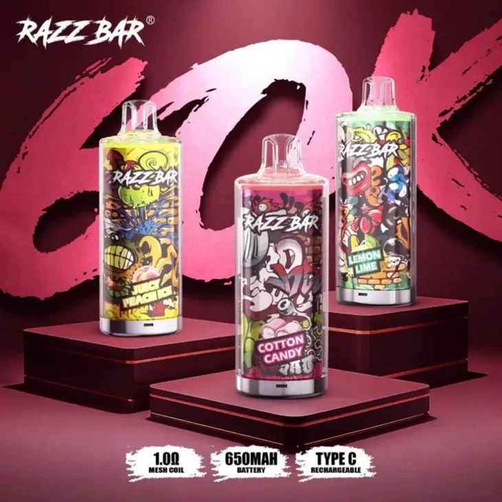 Waporyzator Razz Bar 60000 Puffs