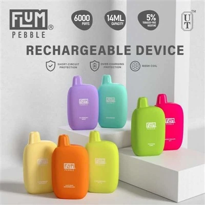 Jednorazowy waporyzator FLUM Pebble 6000 Puffs