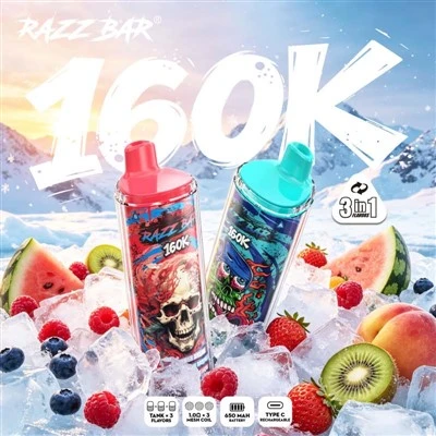 Razz Bar 3-calowe1 160K Puffy