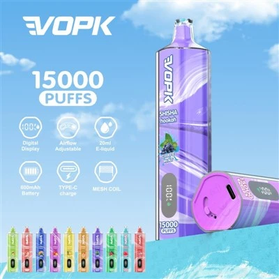 VOPK Shisha fajka wodna 15000 zaciągnięcia Vape