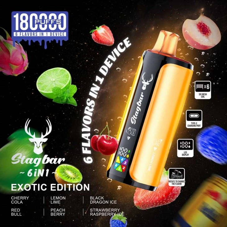 StagBar 180000 6w 1 zaciągnięciu