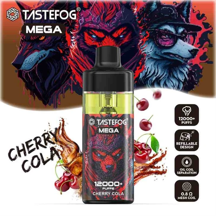 TASTEFOG MEGA 12000 Razz Bar