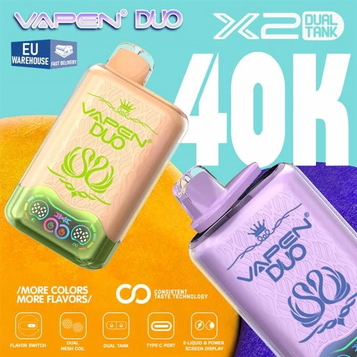 Vapen Duo 40000 Puffs Podwójne smaki