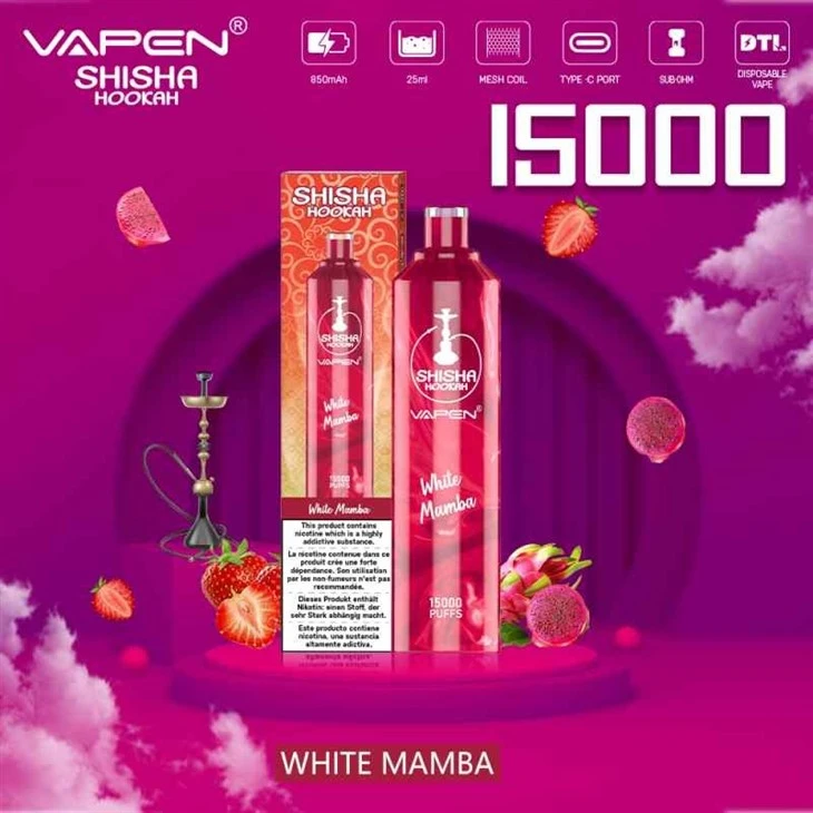 VAPEN SHISHA HOOKAH 15000 22