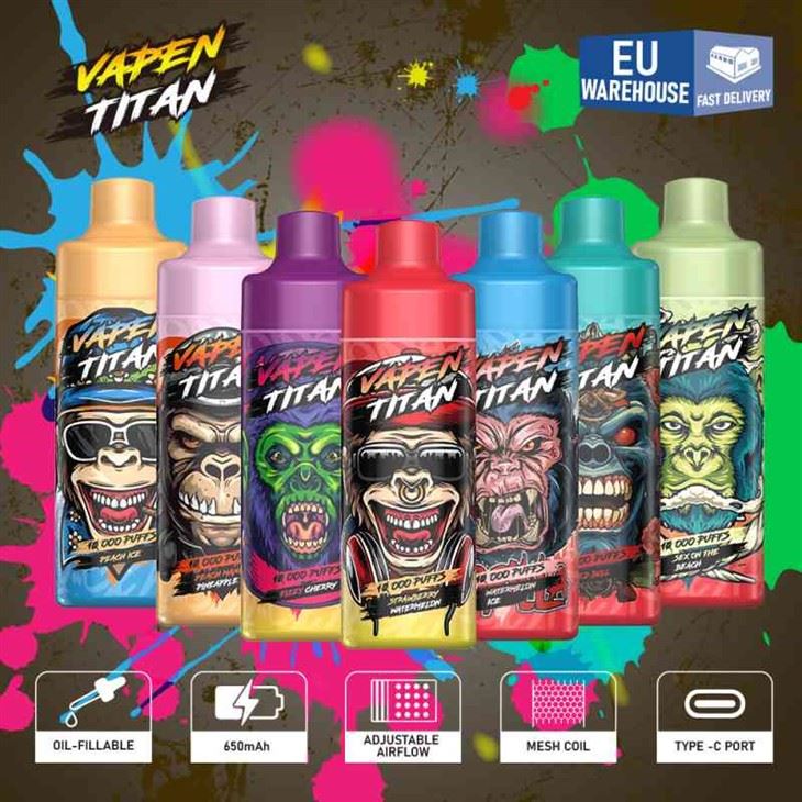 VAPEN TITAN 10000 zaciągnięć