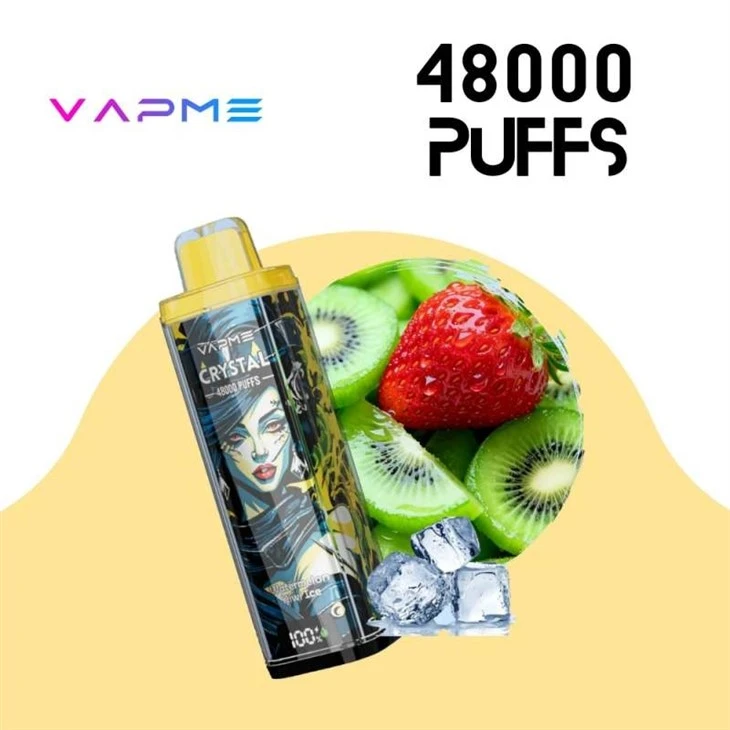 Vapme-Crystal-48K-Disposable-Vape-Power-And-E-Liquid-Display_Vapme-Crystal-48K