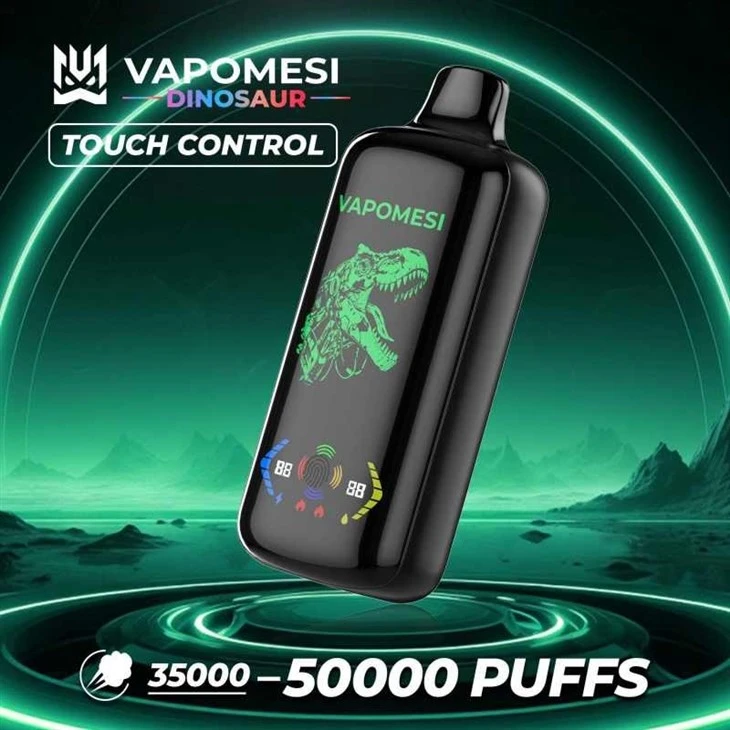 Vape-German-Warehouse-Vapomesi-Dinosaur-Disposable-Electronic-Vape-Kit-30K-40K-50K-Puff-Shisha-Hookah-Airflow-Adjustable-Dtl-Disposable-Vaporizer-Wholesale-Mint_VAPOMESI DINOSAUR 50000