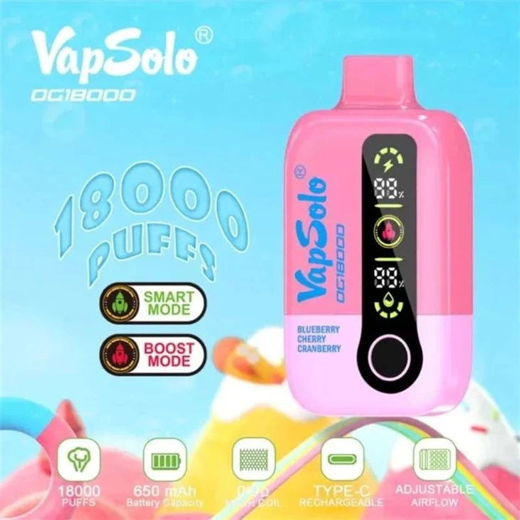 Vapsolo DG 18000 Puffs Vape