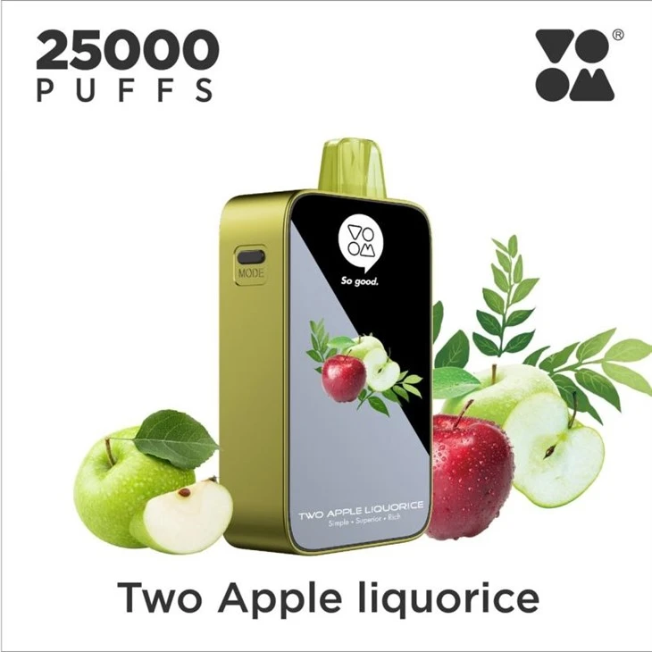 Voom rozdzierali 25000 puffów Vape
