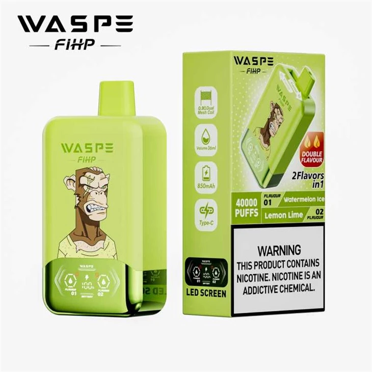Waspe 40000 Puffs Podwójne bliźniaki