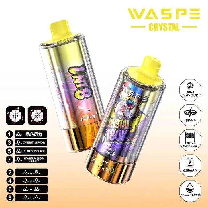 Waspe Crystal 8 in 1 180K 29
