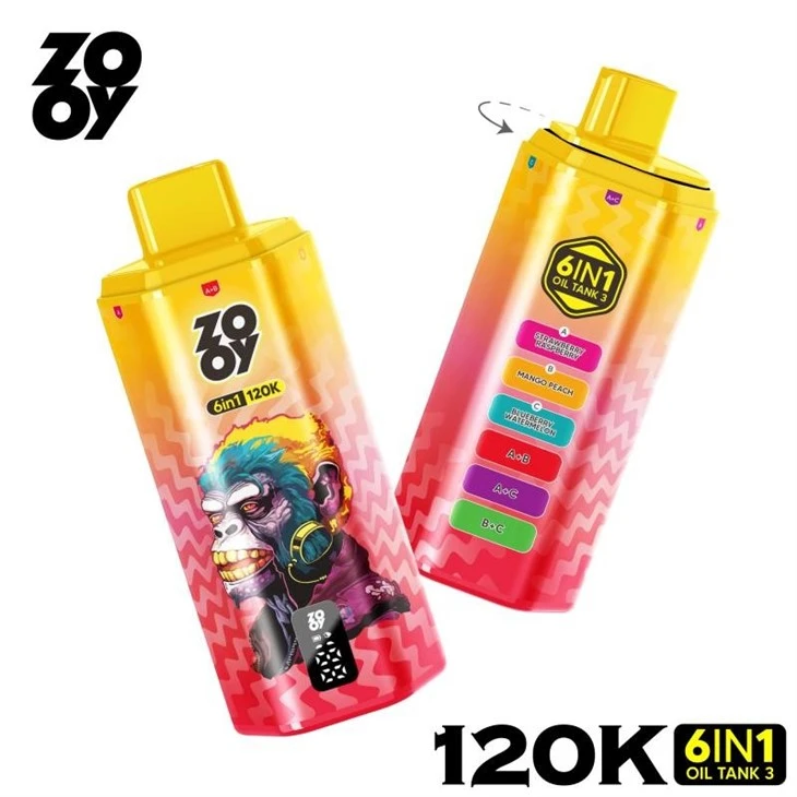 ZOOY VAPE 6 IN 1 120K-04