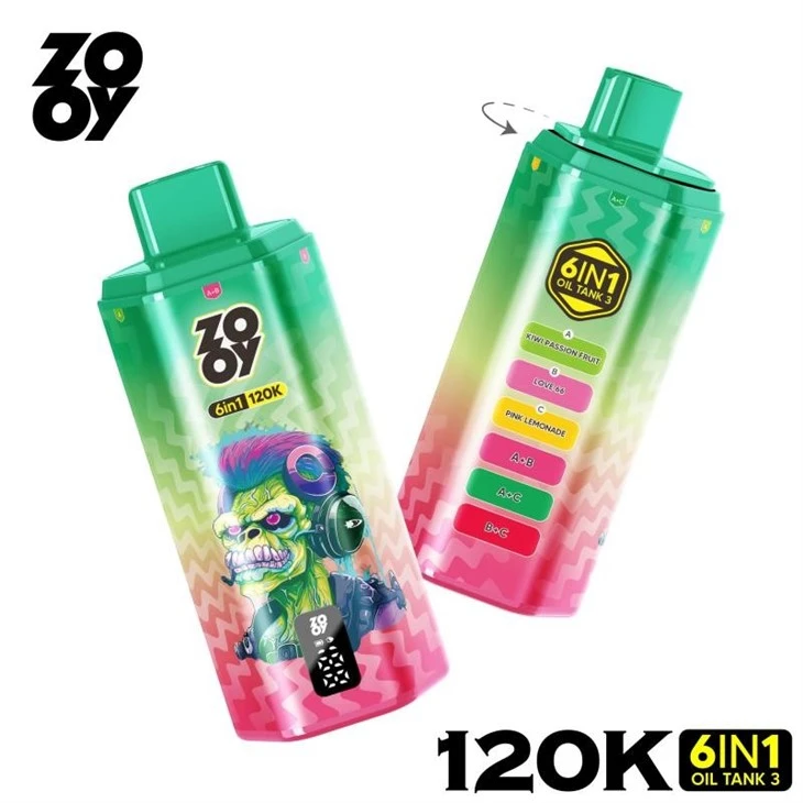 ZOOY VAPE 6 IN 1 120K-07